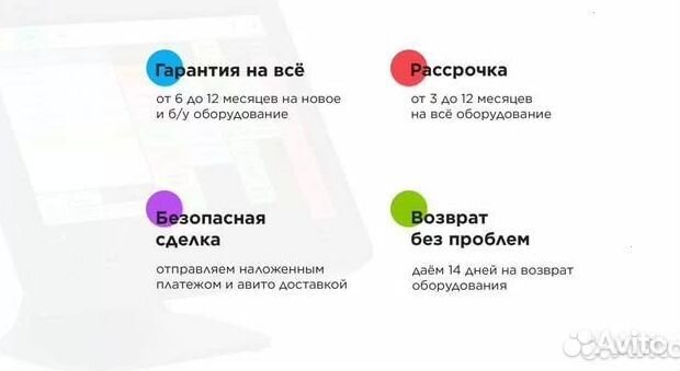 Сенсорные Pos-Моноблоки для iiko rkeeper гарантия