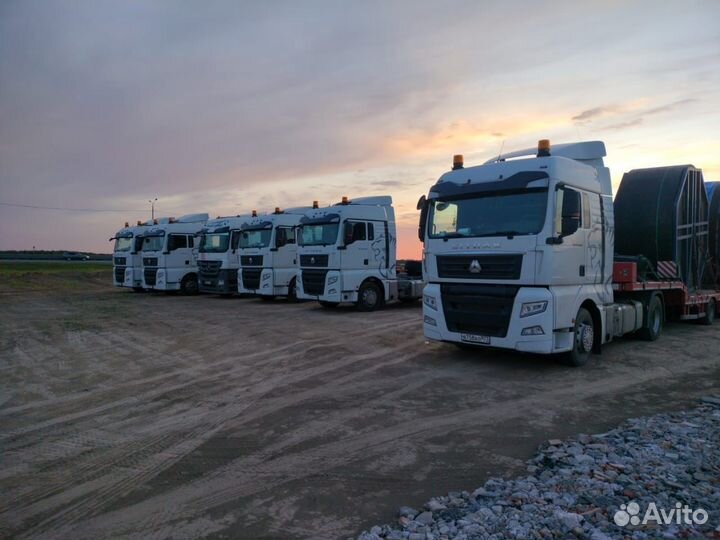 Водитель категории Е, на трал негабарит