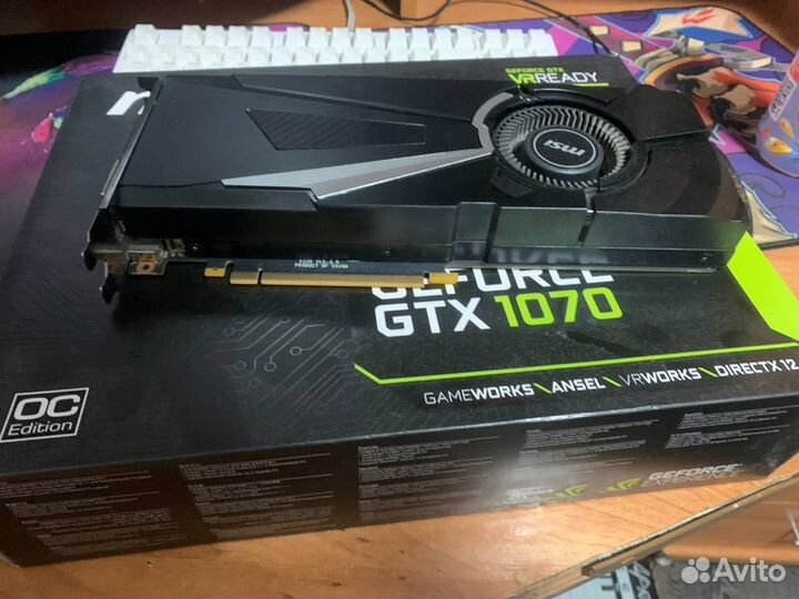 Geforce GTX MSI aero 1070 8GB
