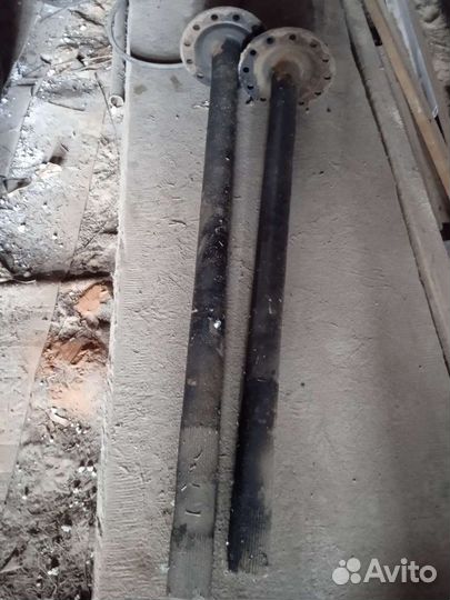 Полуоси Вольво FH12, пара, мелкие шлицы
