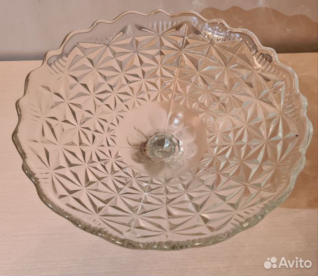 Вазы для фруктов времен СССР(стекло)