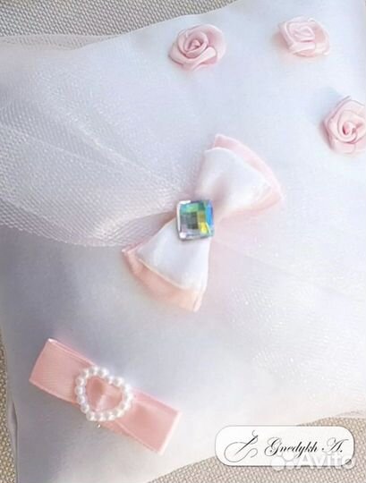 Подушечка для колец новая