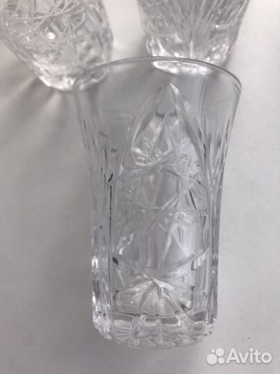 Хрустальные стаканчики