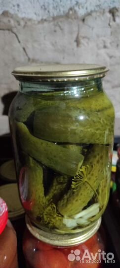 Огурцы маринованные домашние