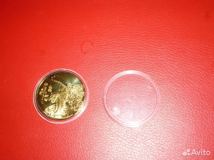 Набор монет Год тигра 40 мм