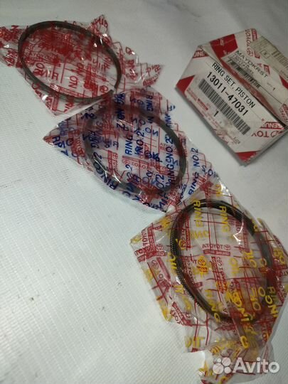 Кольца поршневые STD toyota 1301147031