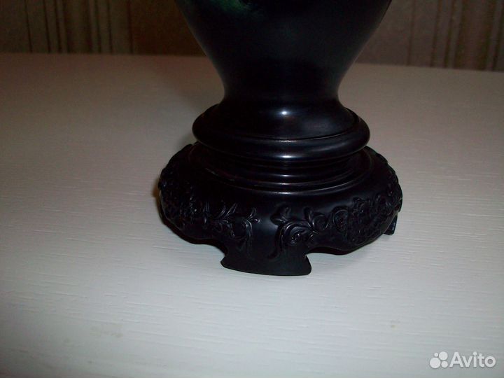 Ваза старый Китай ручная роспись 50е гг Винтаж