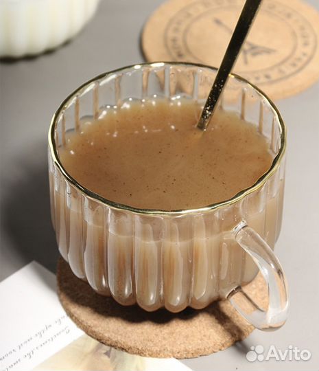 Кружка на подарок стеклянная