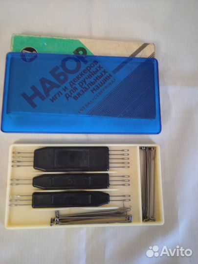 Набор игл и деккеров для вязальных машин