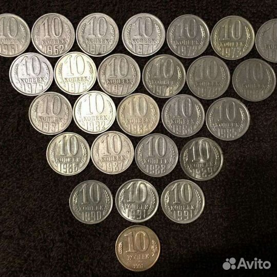 Обмен погодовки СССР на юбилейку РФ