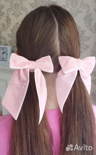 Красные бантики, розовые бантики 2шт