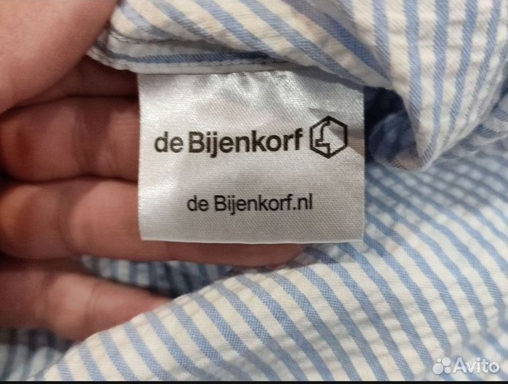 Рубашка в полоску размер M