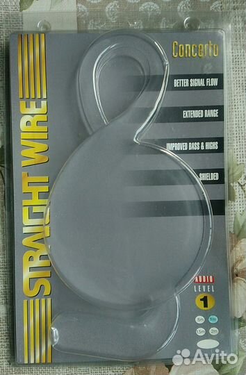 Упаковка от кабеля Straight Wire - Concerto