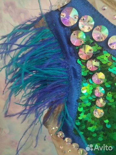 Купальник для художественной гимнастики, 118-130