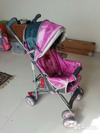 Прогулочная коляска трость бу