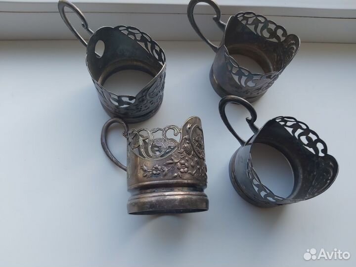 Подстаканник серебро СССР