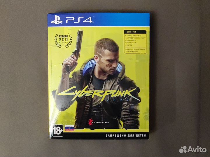 Cyberpunk 2077 PS4 диск
