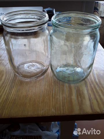 Стеклянные банки 0.5 л и др. объем