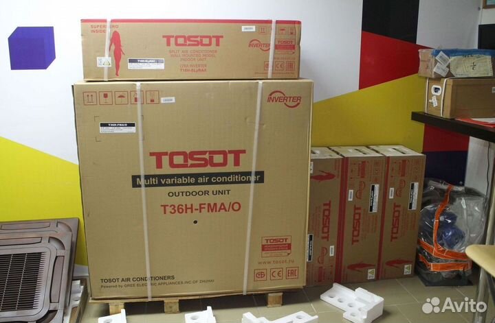 Сплит система с установкой