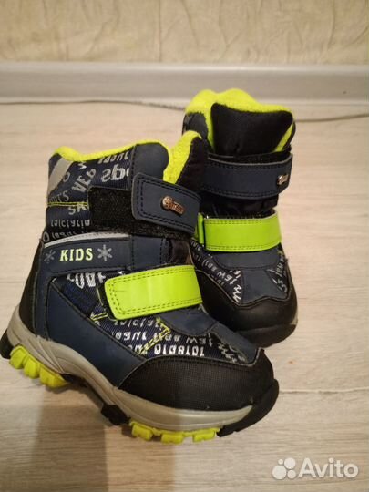 Сапоги зимние для мальчика 25 размер