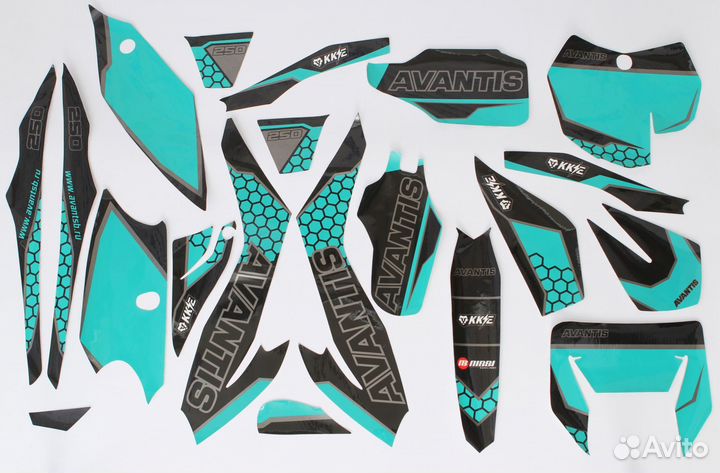 Набор наклеек Avantis A7 CB250-F/172FMM-3A