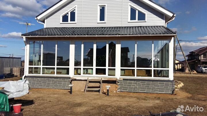 Безрамное Остекление