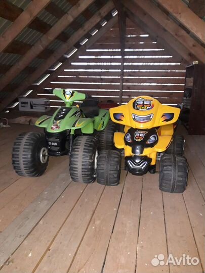 Детский квадроцикл на аккумуляторе