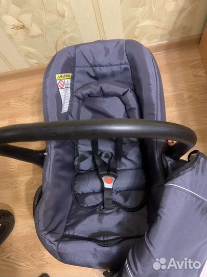 Коляска 2 в 1 люлька (автокресло)