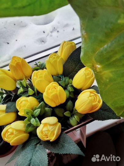 Букет из мыла