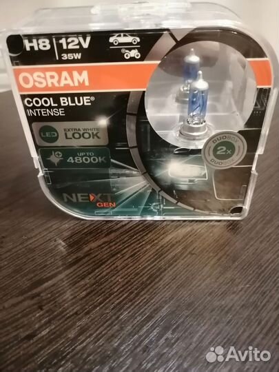 Галогеновые лампы H8 osram