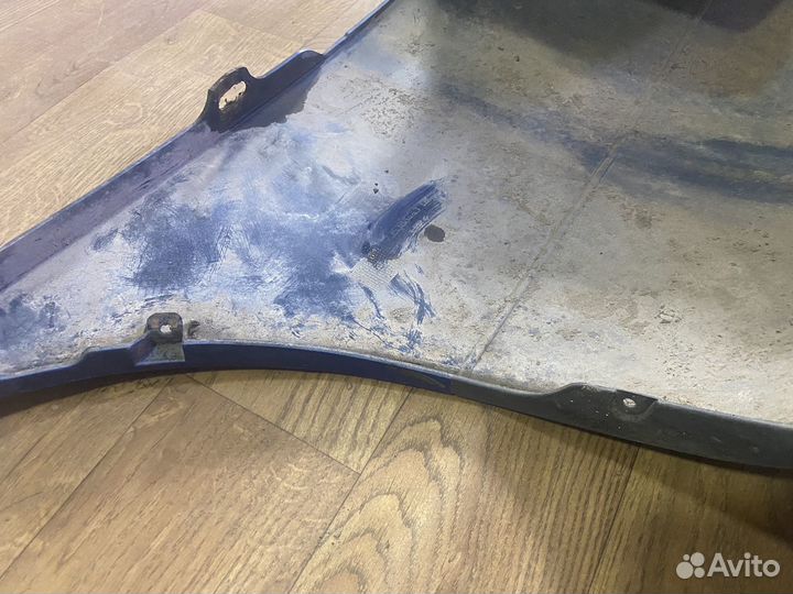 Накладка заднего бампера правая Fiat Doblo