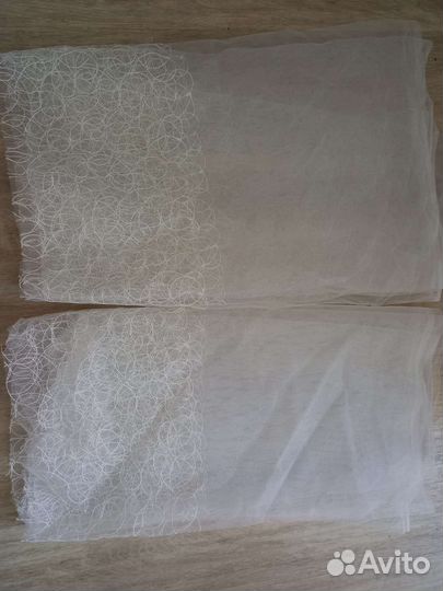 Обрезки тюли