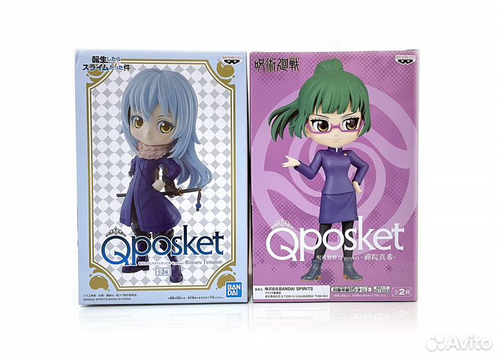 Фигурки Qposket demon slayer, jujutsu kaisen и тд