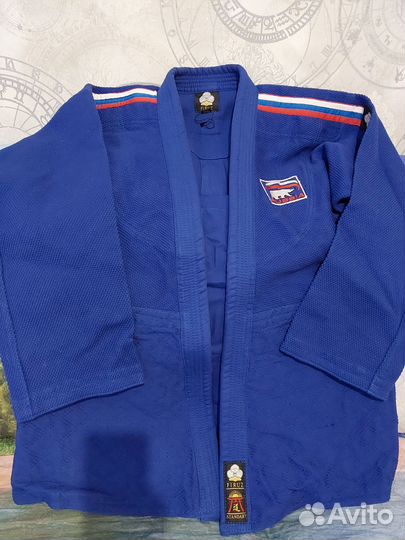 Кимоно для дзюдо мужское, размер 180