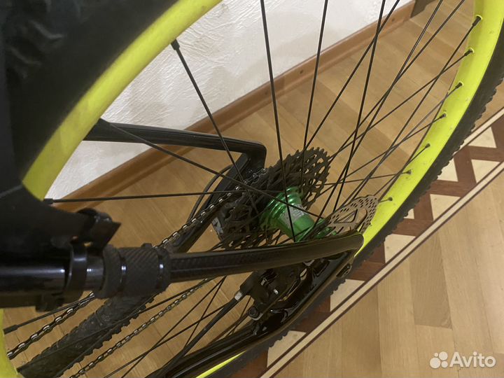 Велосипед карбон новый