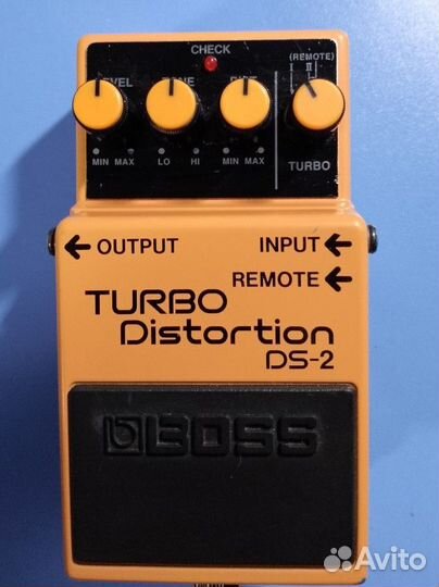 Педаль перегруза «Boss Turbo Distortion-2» DS-2