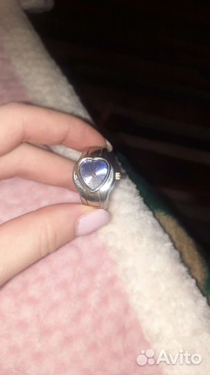 Раритетное кольцо часы