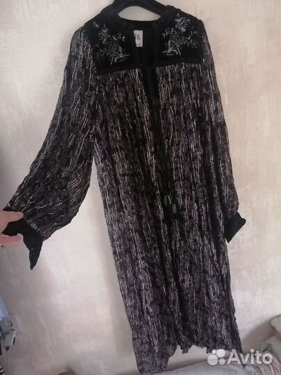 Туника /накидка/халат миди Зара