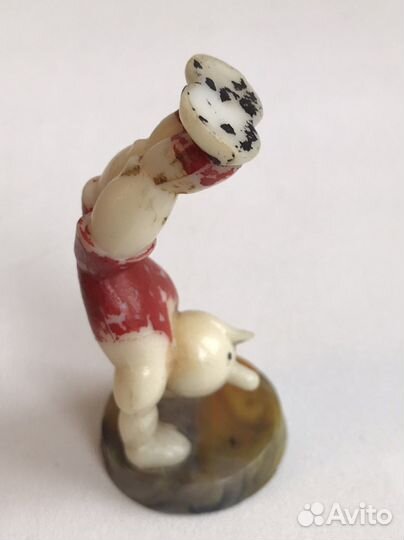 Игрушка СССР фигурка спортсмен 1957г