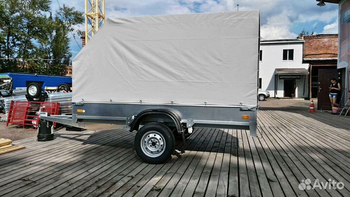 Прицеп сст 7132-08-У (без тента и дуг)
