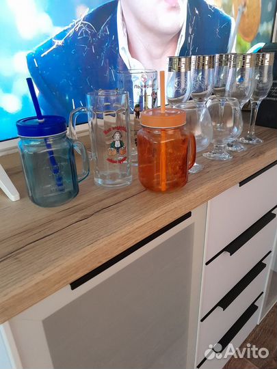 Фужеры и кружки