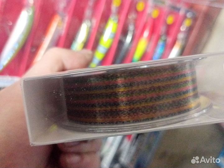 Леска 7D тонущая без памяти 2шт