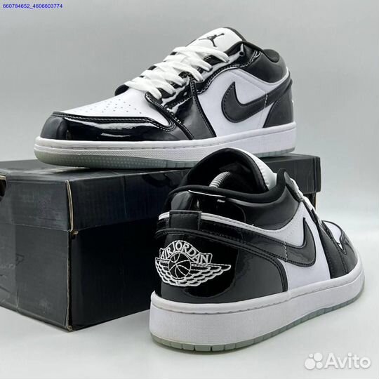 Кроссовки Nike Air Jordan 1 Low Concord (Арт.52459)