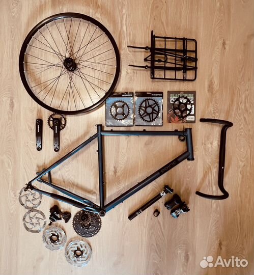 Запчасти на велосипед (Pride Rocx Tour) дербан