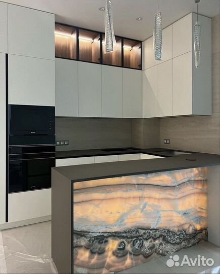 Кухня с подсветкой на заказ