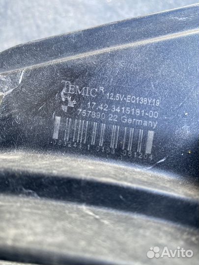 Вентилятор охлаждения двигателя bmw x3 e83