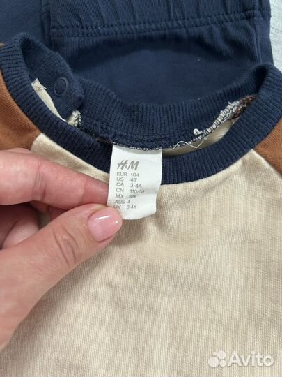H&M костюм для мальчика 98/104