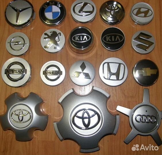 Заглушки на Литые Диски LADA (Оригинал)