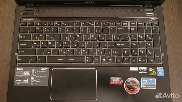 Игровой ноутбук MSI GE60 2OE-207RU