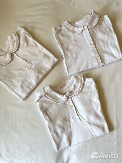 Рубашка школьная новая на девочку